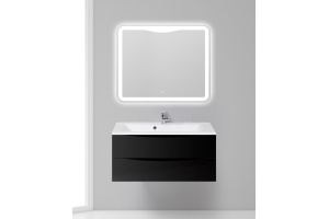 Комплект мебели Belbagno Marino-Cer 100 черный