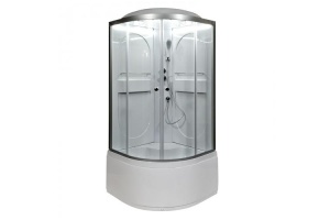 Душевая кабина Deto L 80х80 хром (L680LED) - 2