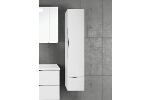Шкаф-пенал Vod-Ok Марко 30 R, 1 дверь, 1 ящик, белый