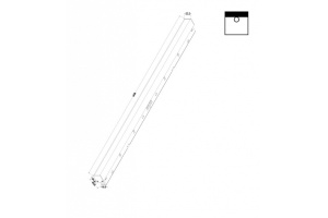 Встраиваемый светильник Maytoni Basis TR030-4-24W3K-WW-DS-B - 2