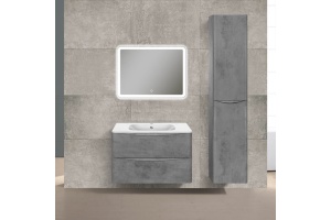 Тумба с раковиной Vincea Paola 80 серая - 2