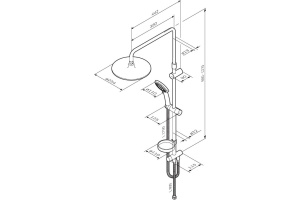 Душевая стойка AM.PM Like F0780064 - 3