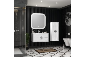 Мебель для ванной Opadiris Ибица 90 подвесная, фурнитура хром - 2