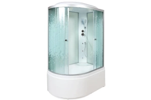 Душевая кабина Deto L 120х80 с гидромассажем, крышей и электрикой (L920RGM+EL) - 2