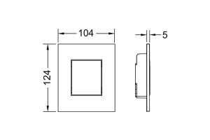 Кнопка смыва Tece  (9242400) - 2
