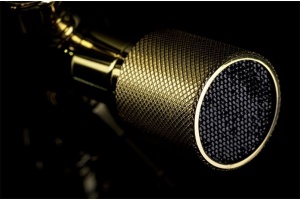 Смеситель для раковины Boheme Royal Cristal золото с черными кристаллами Preciosa - 2