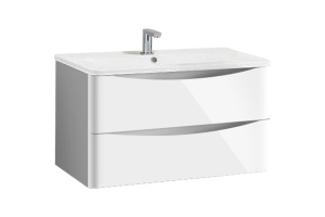 Тумба с раковиной Vincea Roberta 80 белая