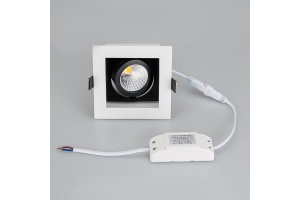 Встраиваемый светодиодный светильник Arlight CL-Kardan-S102x102-9W Warm 024126 - 2