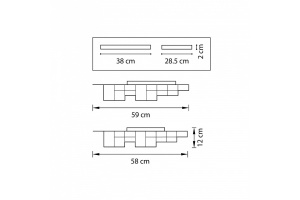 Потолочный светодиодный светильник Lightstar Favo 750122 - 2