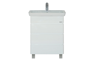 Прима - 60 Тумба 3 ящ. белая эмаль направ. с доводч.