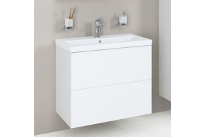 Тумба для комплекта Am.Pm Gem 60 белый глянец, подвесная, с 2 ящиками