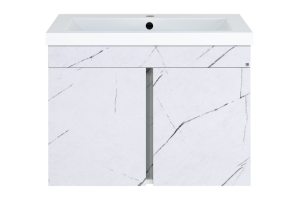 Тумба под раковину Misty Торос 75 белая глянцевая - 2