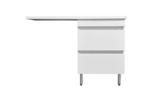 Тумба под раковину Stella Polar Мадлен Марсал 130 белый