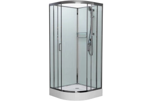 Душевая кабина Frank Brilliant 120х120 стекло матовое