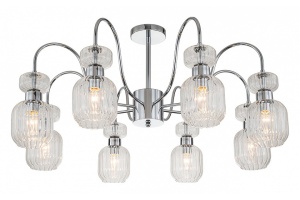 Люстра на штанге Escada Gloss 1141/8PL Chrome/Clear - 2