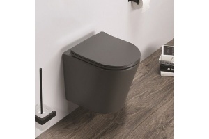 Унитаз подвесной Ceramalux серый (B2330-2MDH)