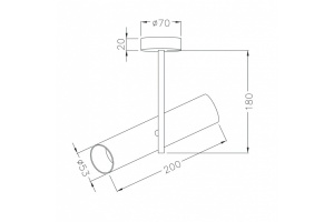 Спот Maytoni Elti C020CL-01B - 2