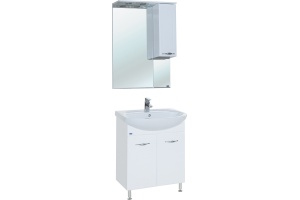 Зеркало-шкаф Bellezza Стелла 65 R белый - 2