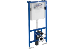 Комплект Система инсталляции для унитазов Roca DUPLO WC 890090020 + Чаша для унитаза подвесного Roca Victoria 34630300R + Кнопка смыва Roca PL1 Dual  - 2