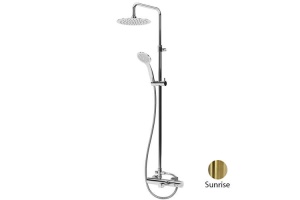 Душевая стойка Cezares Leaf бронза(LEAF-CVDA-30-SR)