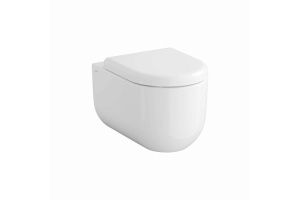 Подвесной унитаз VitrA Liquid белый без сиденья