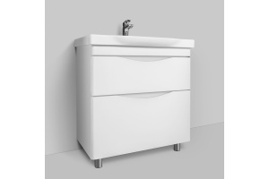 Мебель для ванной Am.Pm Like 80 напольная, белый глянец - 2