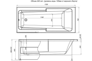 Панель фронтальная TAURUS 170 (210291) - 2