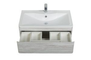 Тумба с раковиной BelBagno Albano 90 светлое дерево - 3