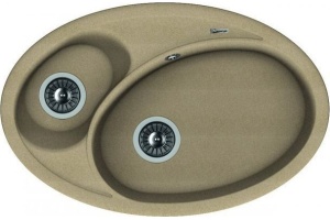 Мойка кухонная Florentina Селена 780 бежевый