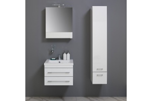 Мебель для ванной Aquanet Верона 58 подвесная белая