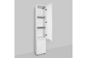 Шкаф-пенал AM.PM Like 35 R напольный, белый глянец - 3