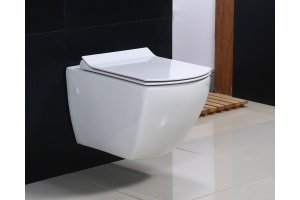 Чаша для подвесного унитаза BelBagno Carina белый (BB514CHR) - 2