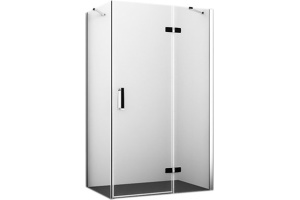 Душевой уголок Wasserkraft Aller 10H06RB black matt, 120x80 см - 2