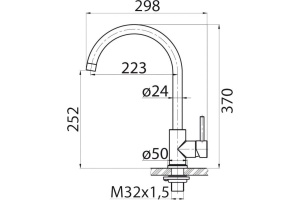 Смеситель BelBagno BB-LAM03-IN для кухонной мойки - 2