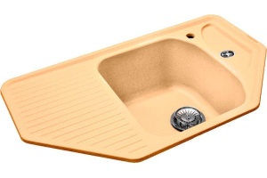 Мойка кухонная Lava A1 светлый беж - 2