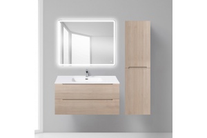 Тумба с раковиной BelBagno Etna 100 rovere grigio - 2