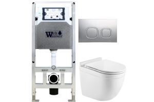 Комплект Weltwasser AMBERG 506 ST + HEIMBACH 004 GL-WT + AMBERG RD-MT CR (10000006881)