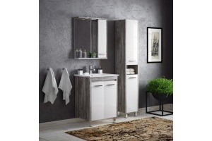 Зеркало-шкаф Corozo Лорена 75 R, антик, с подсветкой - 2