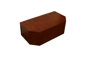 Cтупенька для ванн Gemy 47х24 темное дерево (G0001)