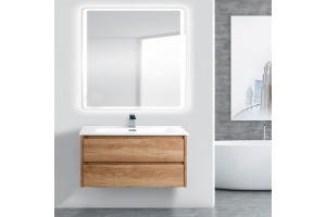 Тумба с раковиной BelBagno Kraft 90 rovere nebrasca nature - 2