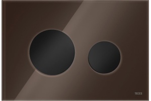 Кнопка смыва TECE Loop Modular кнопка черная, стекло на выбор - 3