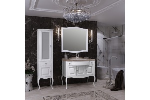 Тумба с раковиной Opadiris Лаура 100 белая матовая - 3