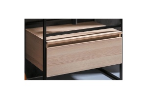 Тумба Armadi Art Loft 80 подвесная светлое дерево