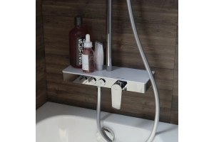 Смеситель с верхним душем и изливом - 3