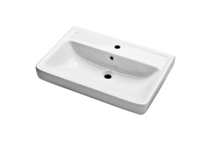 Тумба с раковиной Misty Элен 70 белая глянцевая - 2