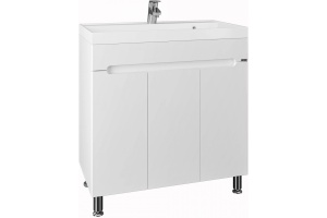 Тумба под раковину напольная Санта Лондон 80 белый