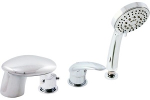 Смеситель для ванны Rav Slezak Dunai хром (D471.5P)