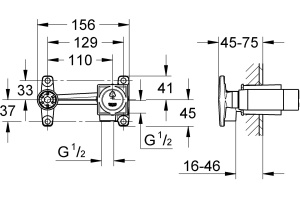 Внутренняя часть смесителя Grohe Non Rapido OHM (23200000) - 2