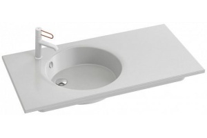 Мебельная раковина Jacob Delafon Odeon Rive Gauche EXAU112-Z-00 100 см