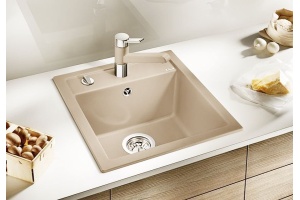 Мойка из гранита Blanco Dalago бежевый (517162) - 3